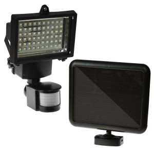 Solar Powered 60 LED Sensor PIR
