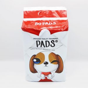 Indoor Toilet Training Dog Pads Puppy Wee Pads Indoor Floor Absorbent 56x56cm Pack of 50
