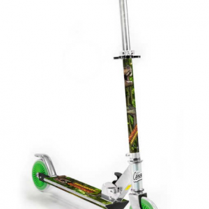 Ozbozz Green Dinosaur Push Foldable Scooter Boys & Girls Kids Toy Gift