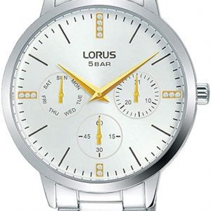 Lorus Stainless Steel Multi Dial Bracelet Watch RP629DX9