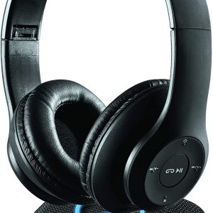 Daewoo Bluetooth Headphones Microphone QI Wireless Charging Pad 300mAh Battery 4h Life Side Control Panels