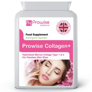 Collagen 500mg 60 Capsules by Prowise Healthcare