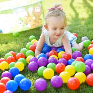 400 Pack Pit Balls Multi Coloured Soft Play Balls Play Activities BPA Free