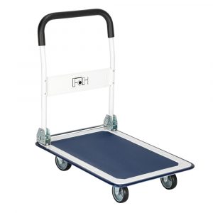 Platform Truck 150KG Load-bearing Blue and White