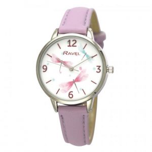 Ravel Women's Dragonfly Watch - Lilac - RF011.7