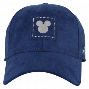 Navy/Suede Mickey Premium Baseball Cap