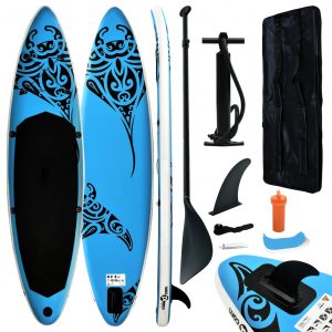 Inflatable Stand Up Paddleboard Set Surfing Paddler Multi Sizes/Colors