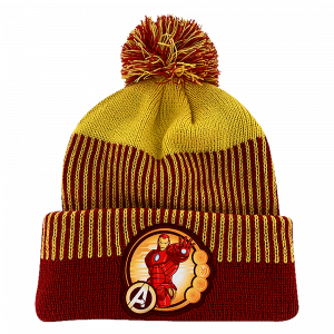 Red/Yellow Iron Man Beanie